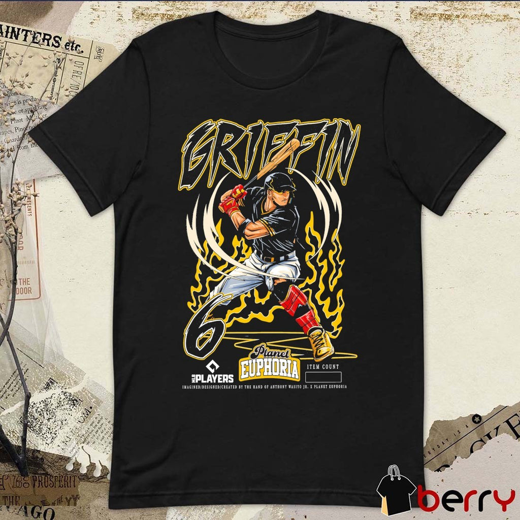 Konnor Griffin Pittsburgh Pirates MLB Planet Euphoria Artwork 2026 t-shirt