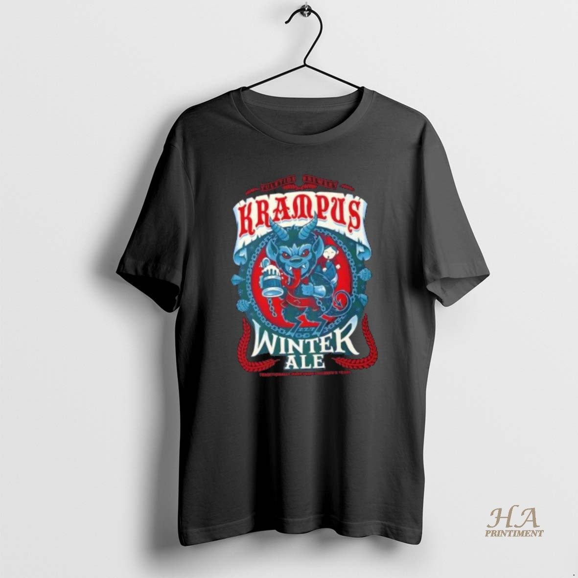 Official Krampus Winter Ale Gothic Christmas T-Shirts, Hoodie, Sweatshirt | InkNestWear.com