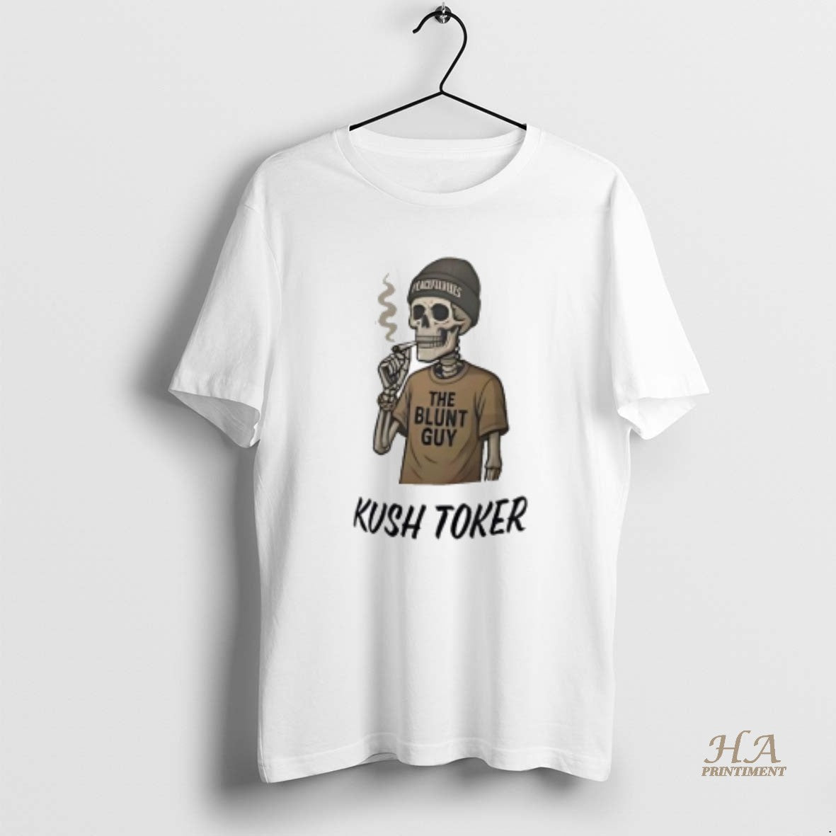 Official Kush Toker The Blunt Guy Skeleton Smoking T-Shirts, Hoodie, Sweatshirt | InkNestWear.com