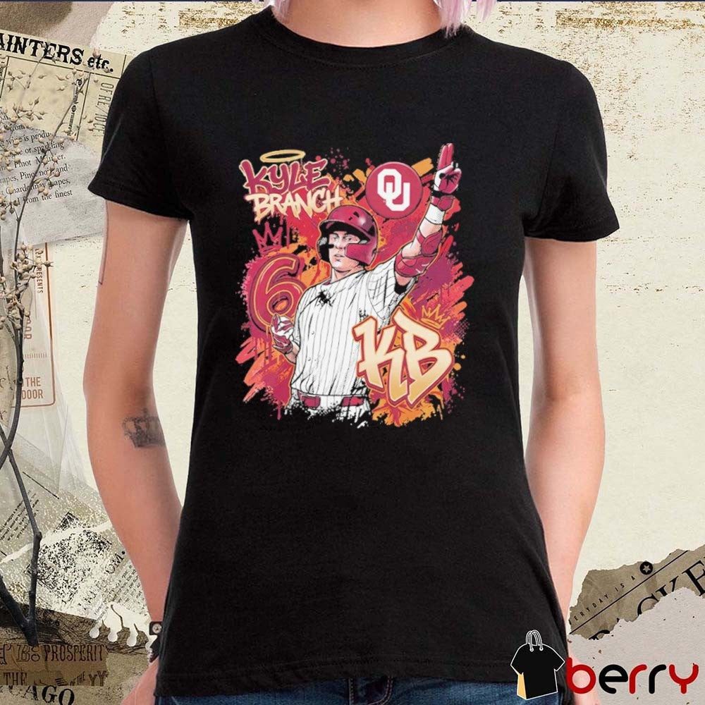 Kyle Branch Oklahoma Sooners NCAA 2026 Graffiti t-shirt