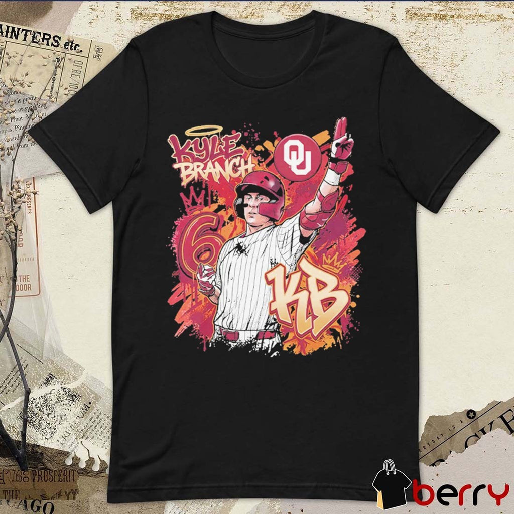 Kyle Branch Oklahoma Sooners NCAA 2026 Graffiti t-shirt