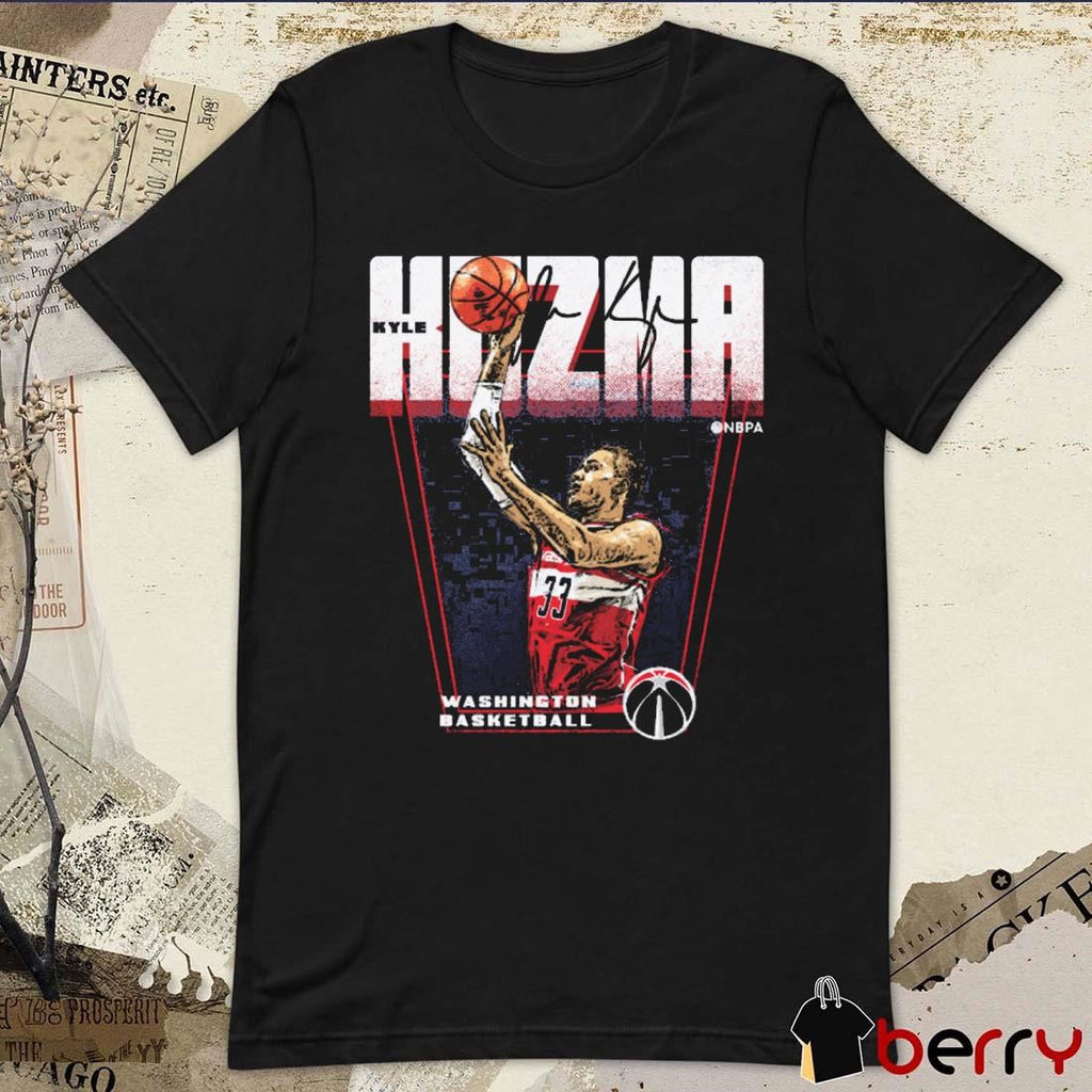 Kyle Kuzma #33 Washington Wizards Basketball Signature t-shirt
