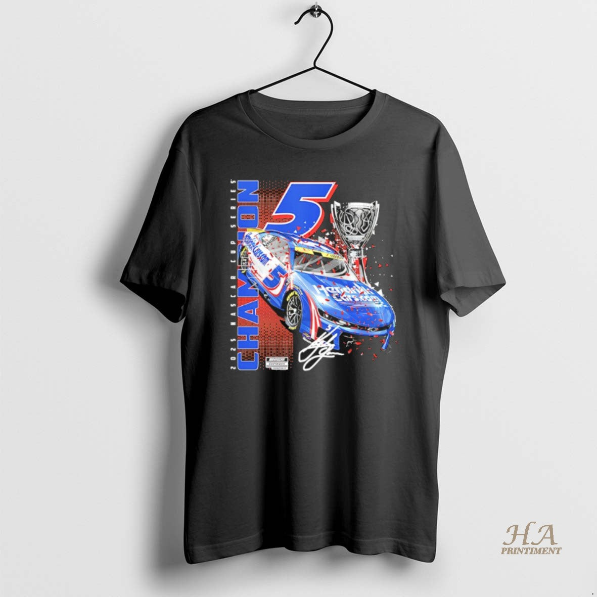 Official Kyle Larson 2025 Nascar Cup Series Champion Car Signature T-Shirts, Hoodie, Sweatshirt | InkNestWear.com