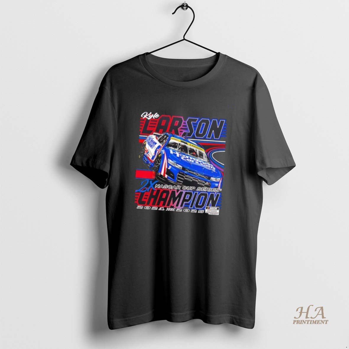 Official Kyle Larson 2x Nascar Cup Series Champions 2025 T-Shirts, Hoodie, Sweatshirt | InkNestWear.com