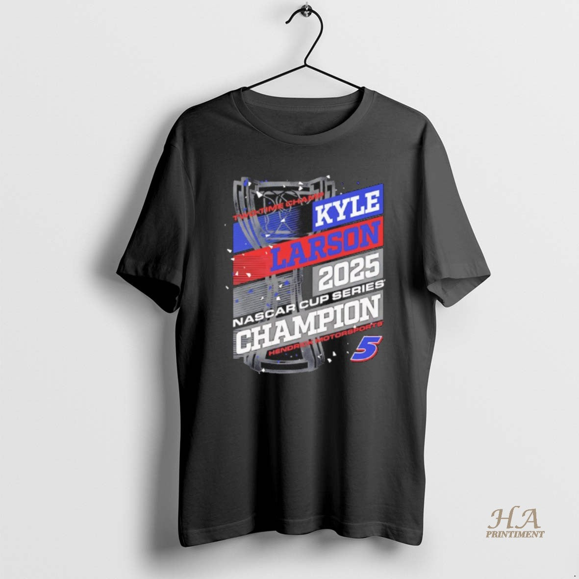 Official Kyle Larson H2025 Nascar Cup Series 2 Time Champion Trophies T-Shirts, Hoodie, Sweatshirt | InkNestWear.com