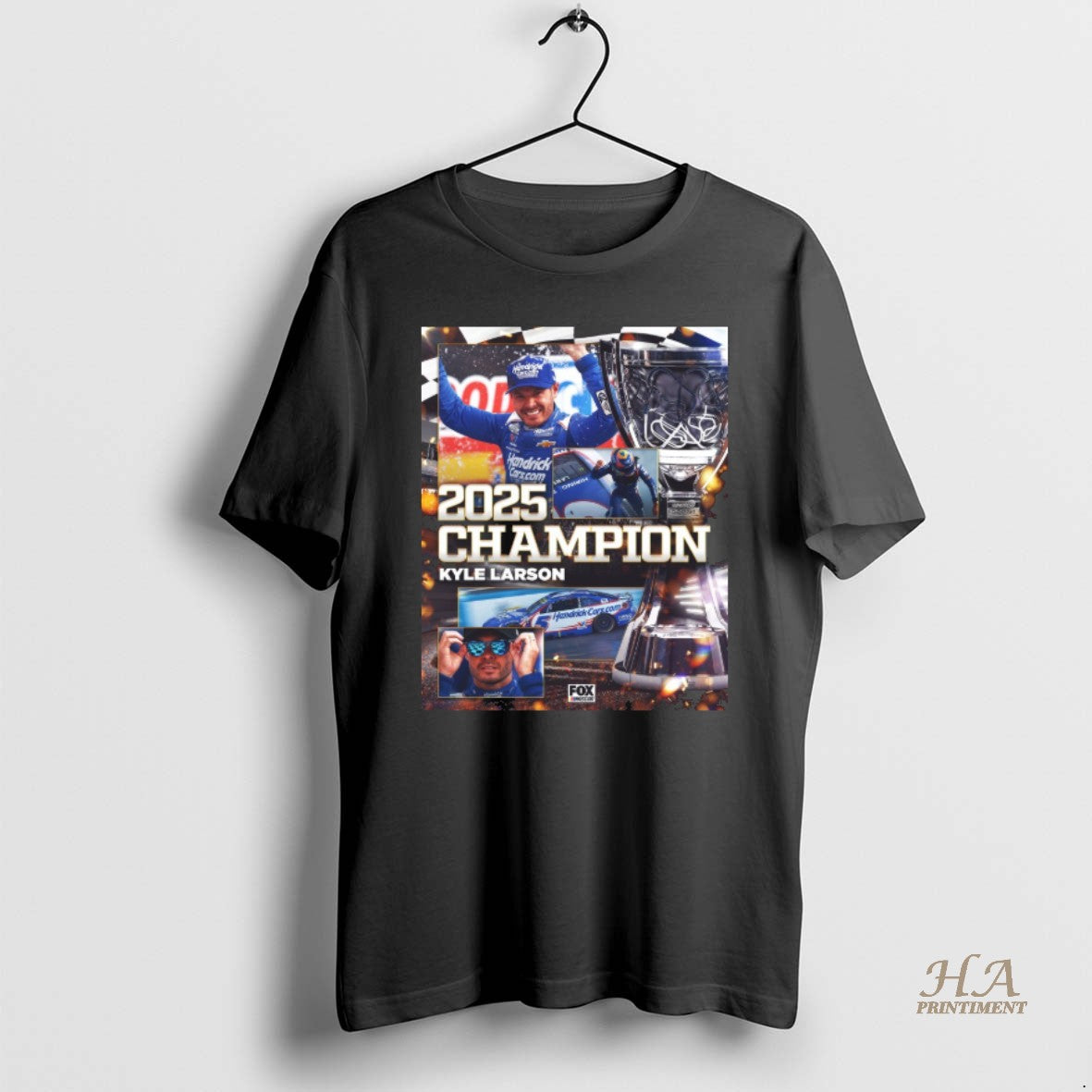 Official Kyle Larson Hendrick Motorsports Team 2025 Nascar Cup Series Champion Car T-Shirts, Hoodie, Sweatshirt