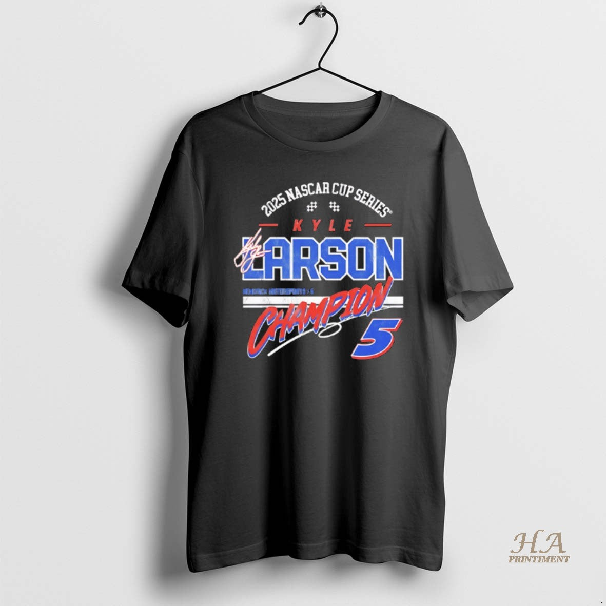 Official Kyle Larson Hendrick Motorsports Team 2025 Nascar Cup Series Champion Signature T-Shirts, Hoodie, Sweatshirt