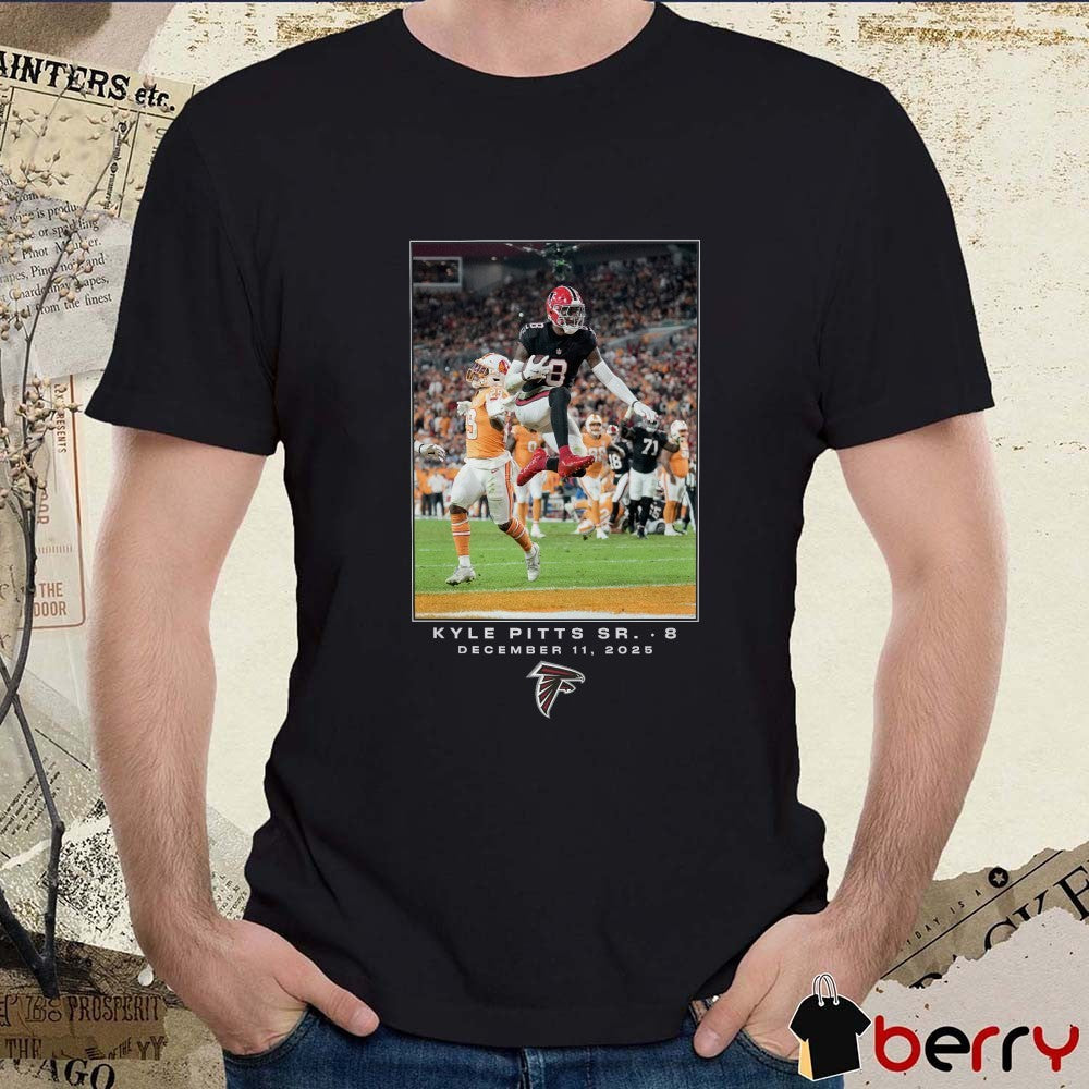 Kyle Pitts Sr. Atlanta Falcons NFL Flash Features Week 15 December 14 2025 t-shirt