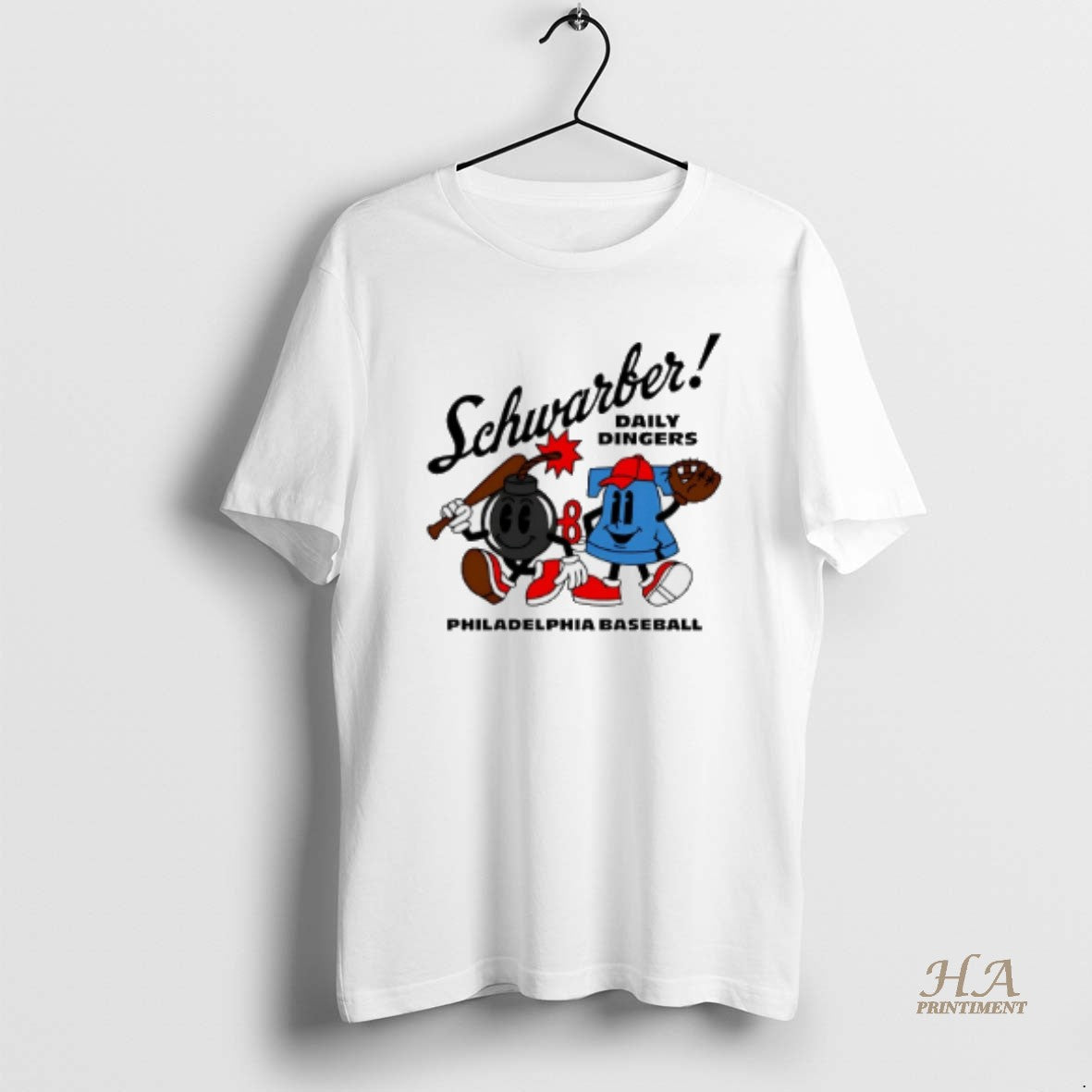 Official Kyle Schwarber Daily Dingers 2025 Superstar Cartoon T-Shirts, Hoodie, Sweatshirt | InkNestWear.com