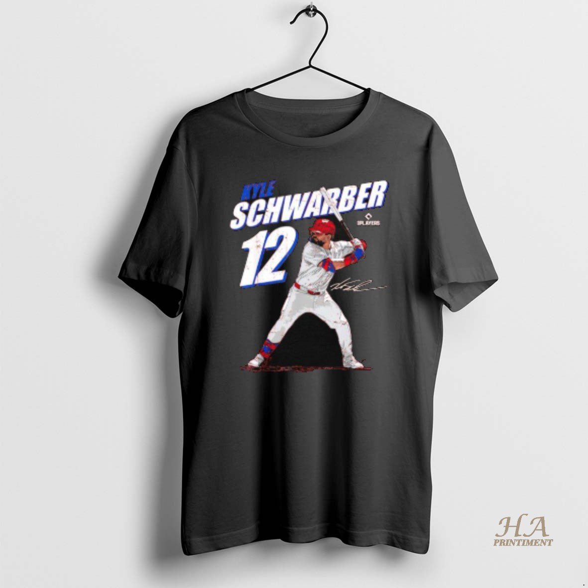 Official Kyle Schwarber Philadelphia Baseball Players 12 Signature Moment T-Shirts, Hoodie, Sweatshirt | InkNestWear.com
