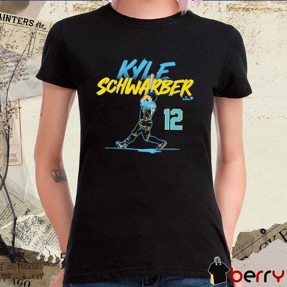 Kyle Schwarber Philly Slugger Swing Number Philadelphia Phillies MLB t-shirt