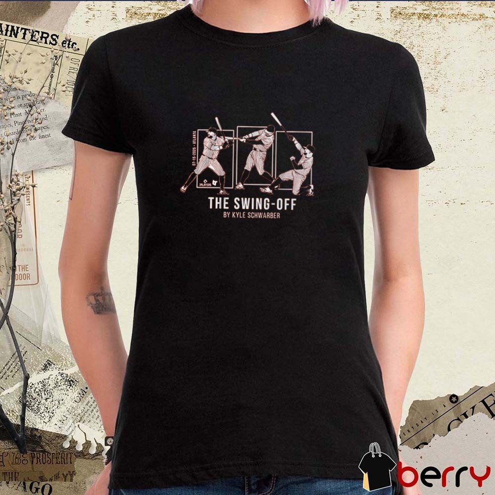 Kyle Schwarber The Swing-Off July 15 2025 Atlanta Philadelphia Phillies MLB t-shirt