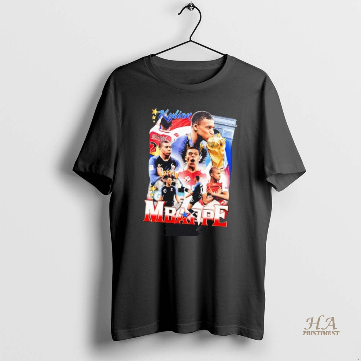 Official Kylian Mbappe Lottin Trophy Picture Collage T-Shirts, Hoodie, Sweatshirt | InkNestWear.com