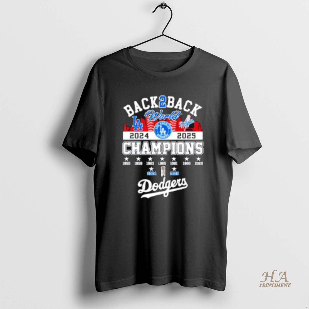 Official La Dodgers 9 Time World Series Champions 2025 Back To Back City Skyline T-Shirts, Hoodie, Sweatshirt
