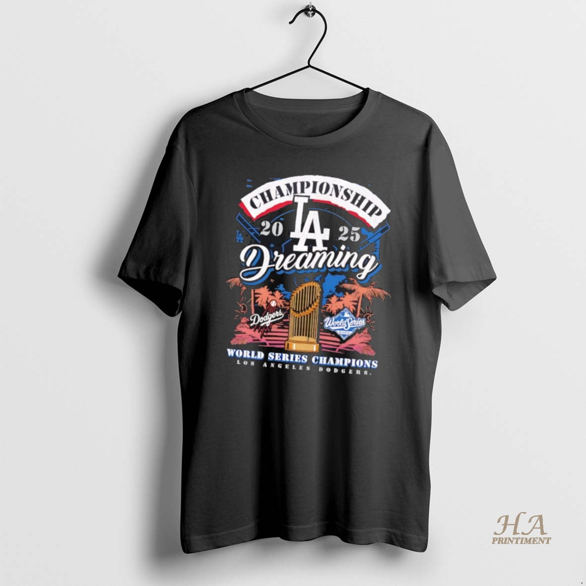 Official La Dodgers Championship Dreaming 2025 World Series Champions T-Shirts, Hoodie, Sweatshirt | InkNestWear.com