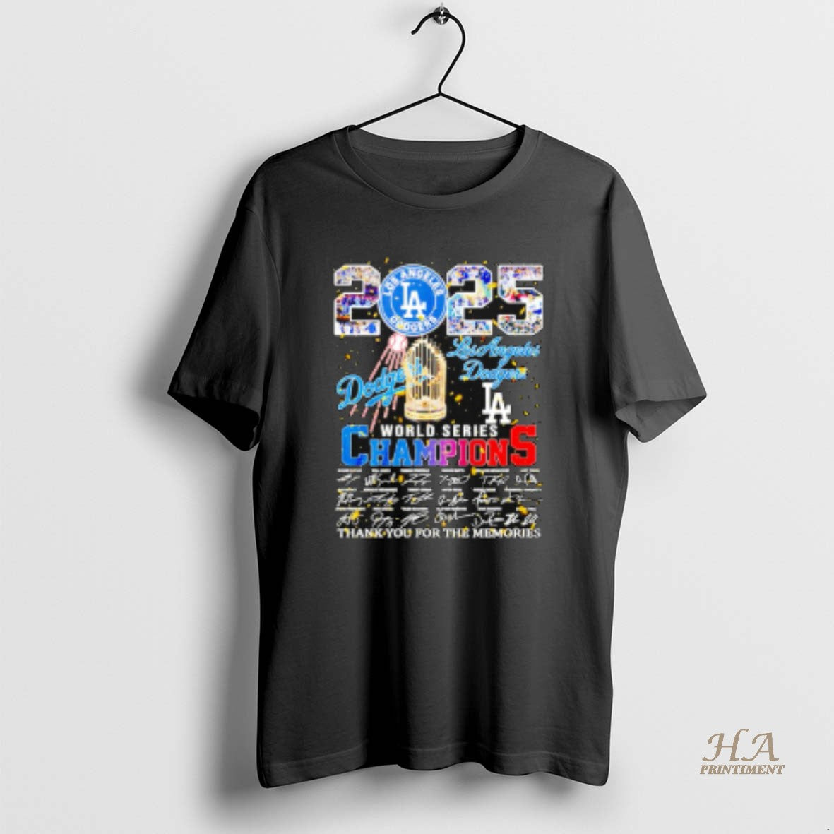Official La Dodgers World Series Champions 2025 Thank You For The Memories T-Shirts, Hoodie, Sweatshirt | InkNestWear.com