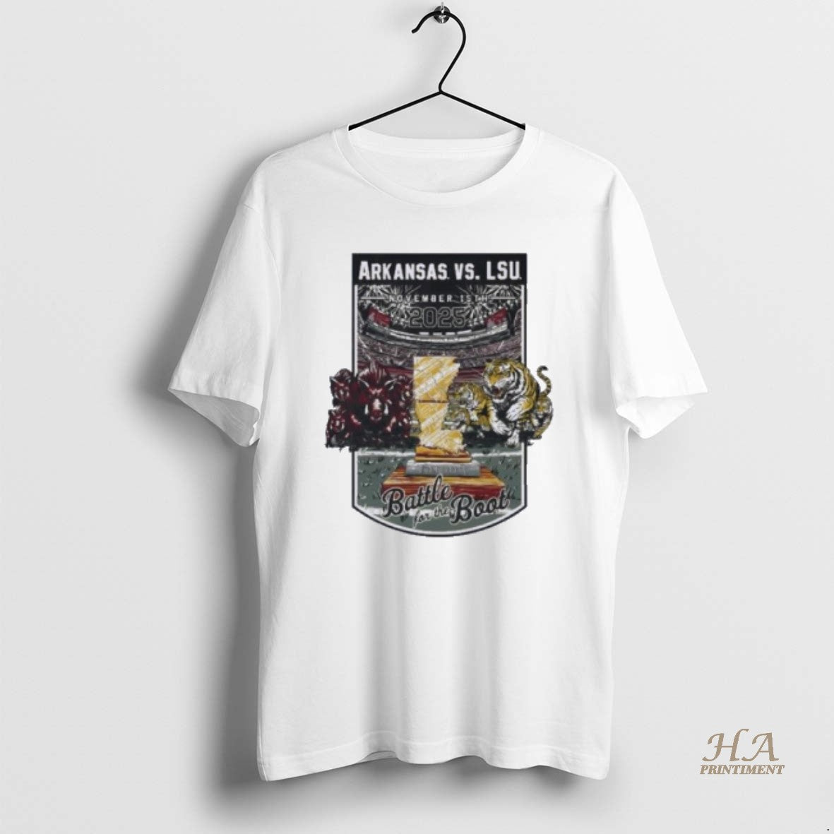 Official Lsu Vs Arkansas 2025 Rivalry T-Shirts, Hoodie, Sweatshirt | InkNestWear.com