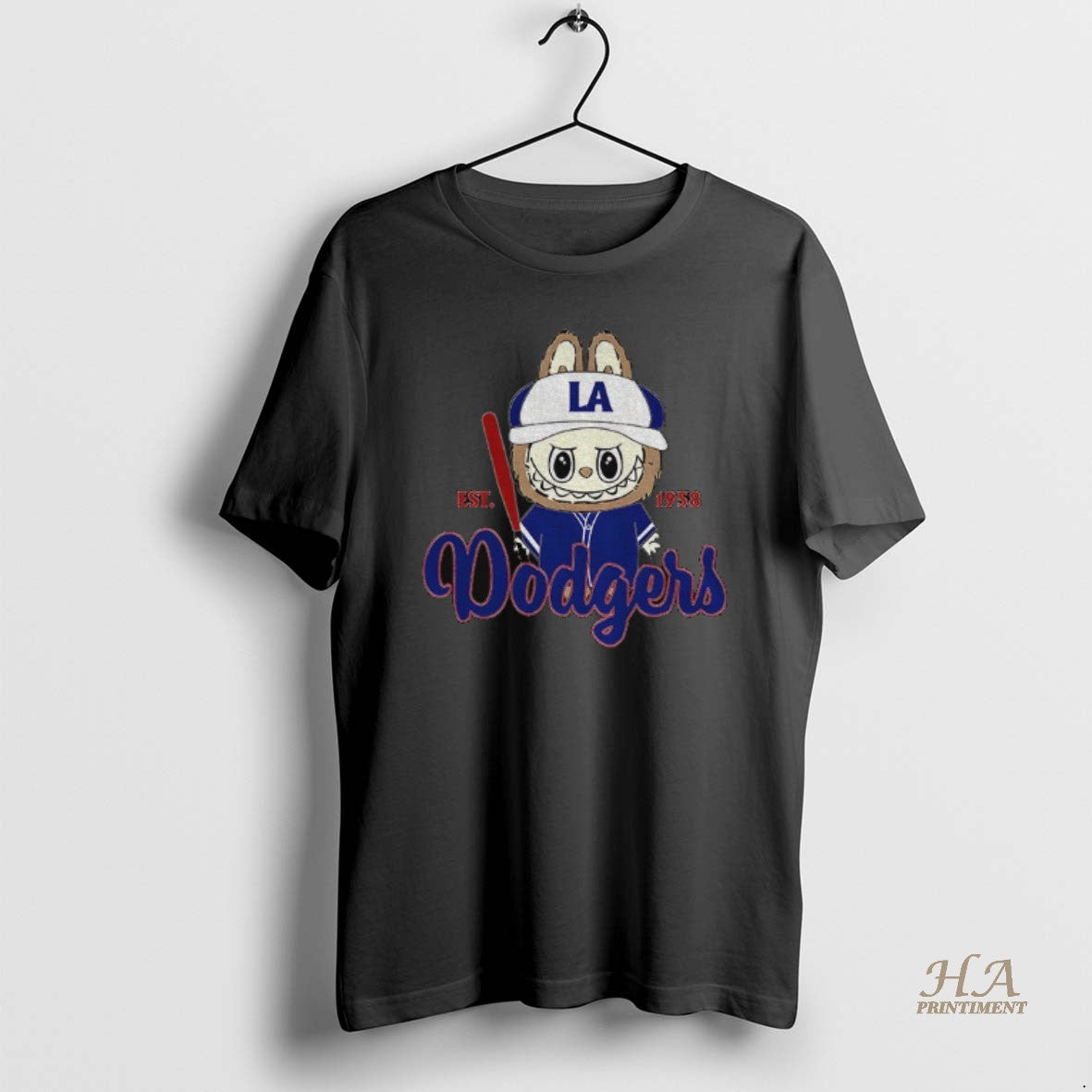 Official Labubu Los Angeles Dodgers Est 1958 Mlb Baseball World Series Game Day T-Shirts, Hoodie, Sweatshirt