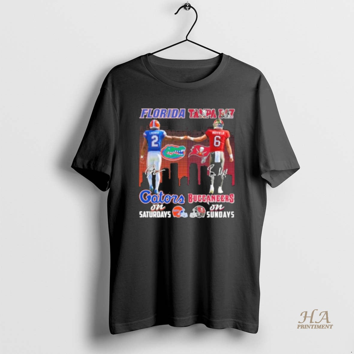 Official Lagway Gators On Saturdays And Mayfield Buccaneers On Sundays T-Shirts, Hoodie, Sweatshirt | InkNestWear.com
