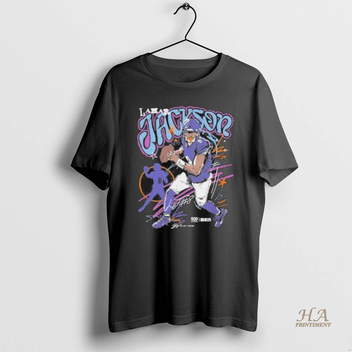 Official Lamar Jackson Baltimore Ravens Scribble T-Shirts, Hoodie, Sweatshirt | InkNestWear.com