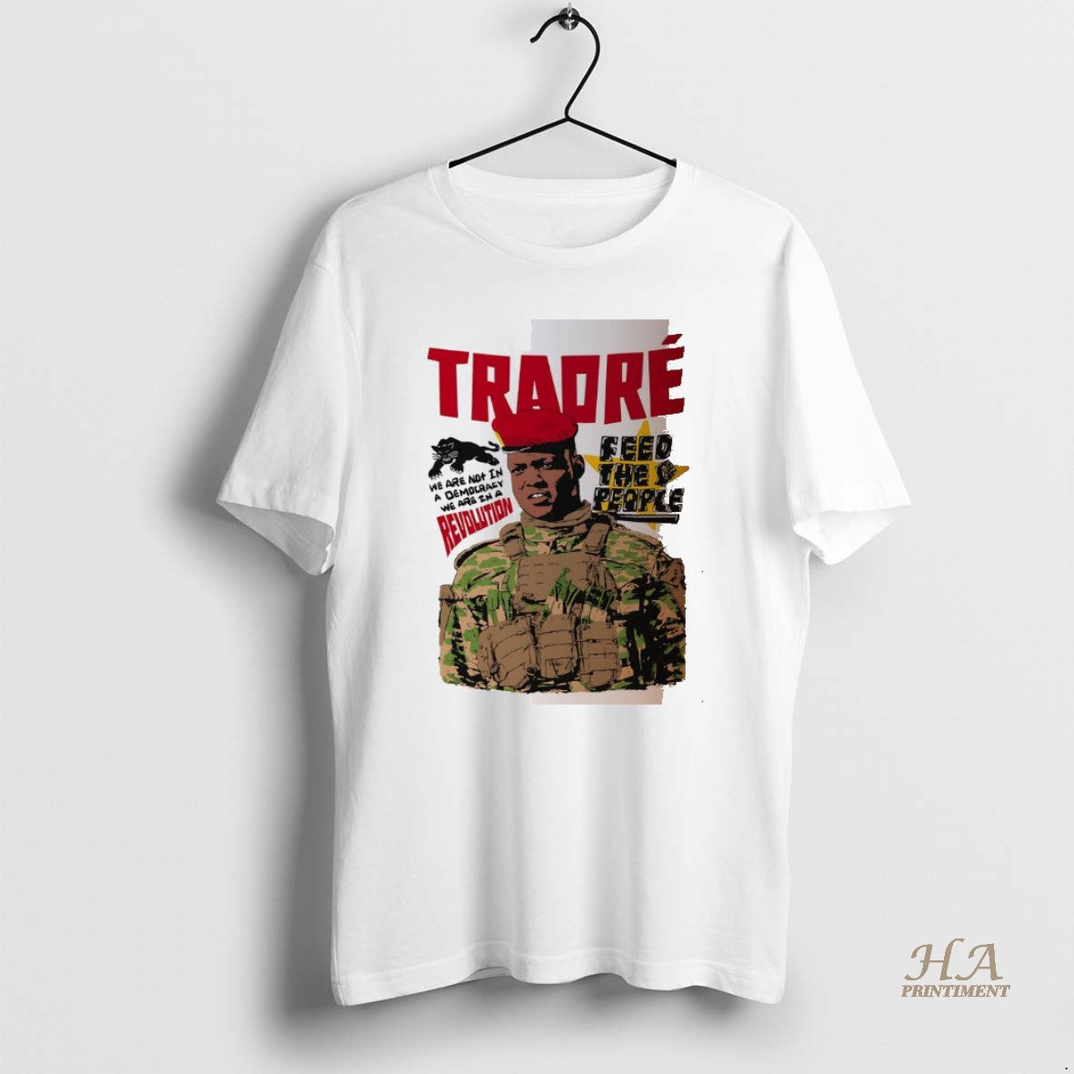Official Leader Ibrahim Traore Burkina Faso We Are Not In A Democracy We Are In T-Shirts, Hoodie, Sweatshirt