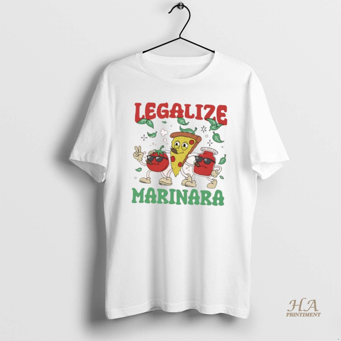 Official Legalize Marinara Pizza Tomato Smoking T-Shirts, Hoodie, Sweatshirt | InkNestWear.com