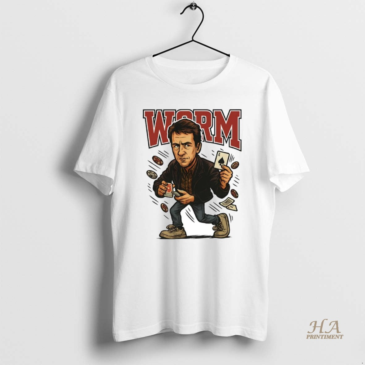 Official Lester Worm Murphy Rounders Caricature T-Shirts, Hoodie, Sweatshirt | InkNestWear.com