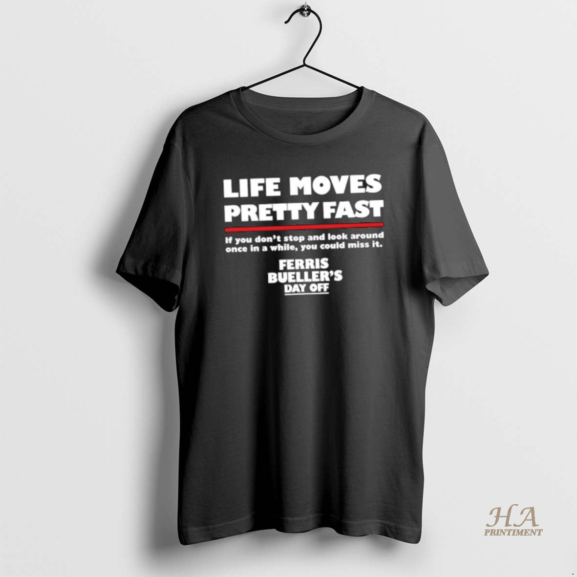 Official Life Moves Pretty Fast Ferris Buellers Day Off T-Shirts, Hoodie, Sweatshirt | InkNestWear.com