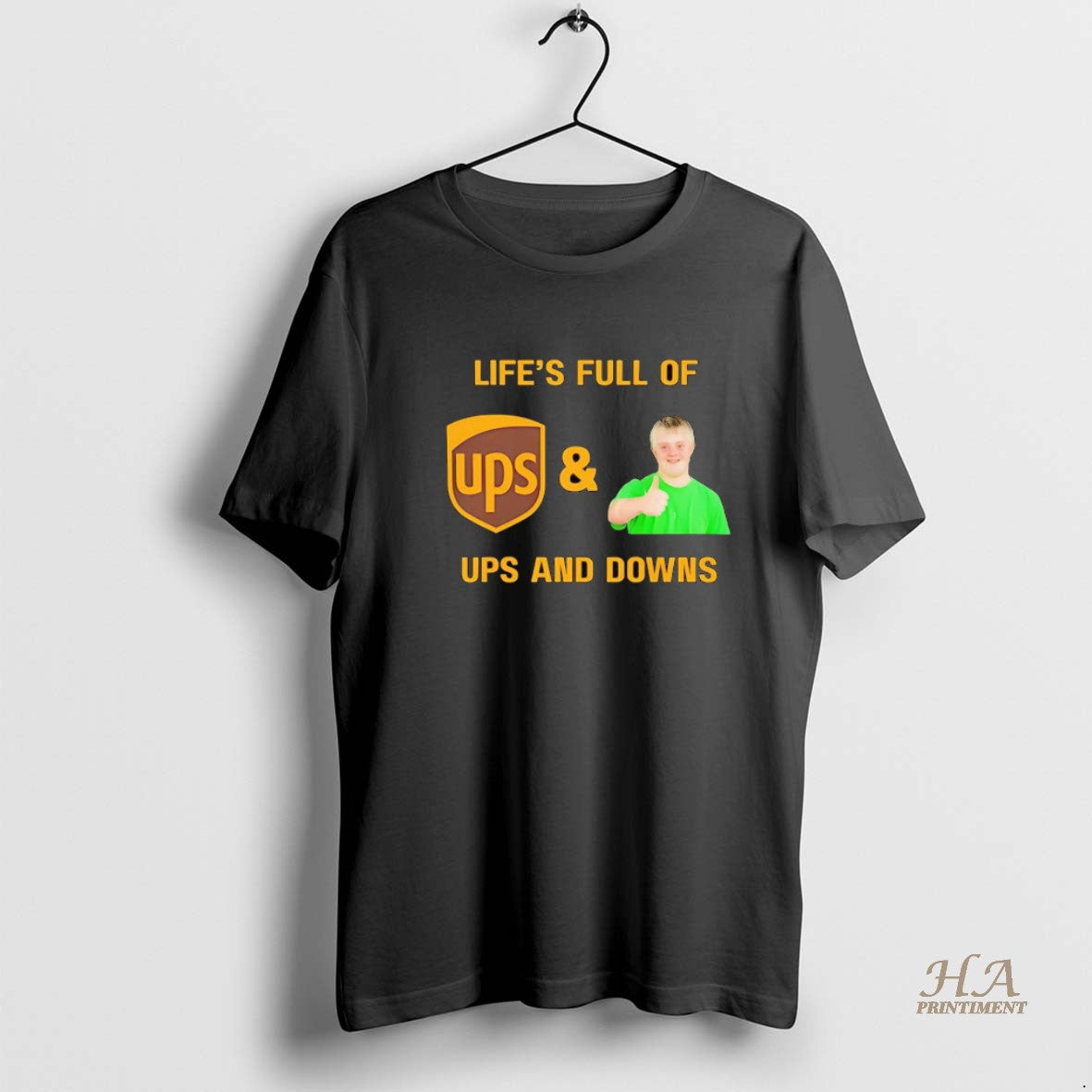 Official Lifes Full Of Ups And Downs Down Syndrome T-Shirts, Hoodie, Sweatshirt | InkNestWear.com