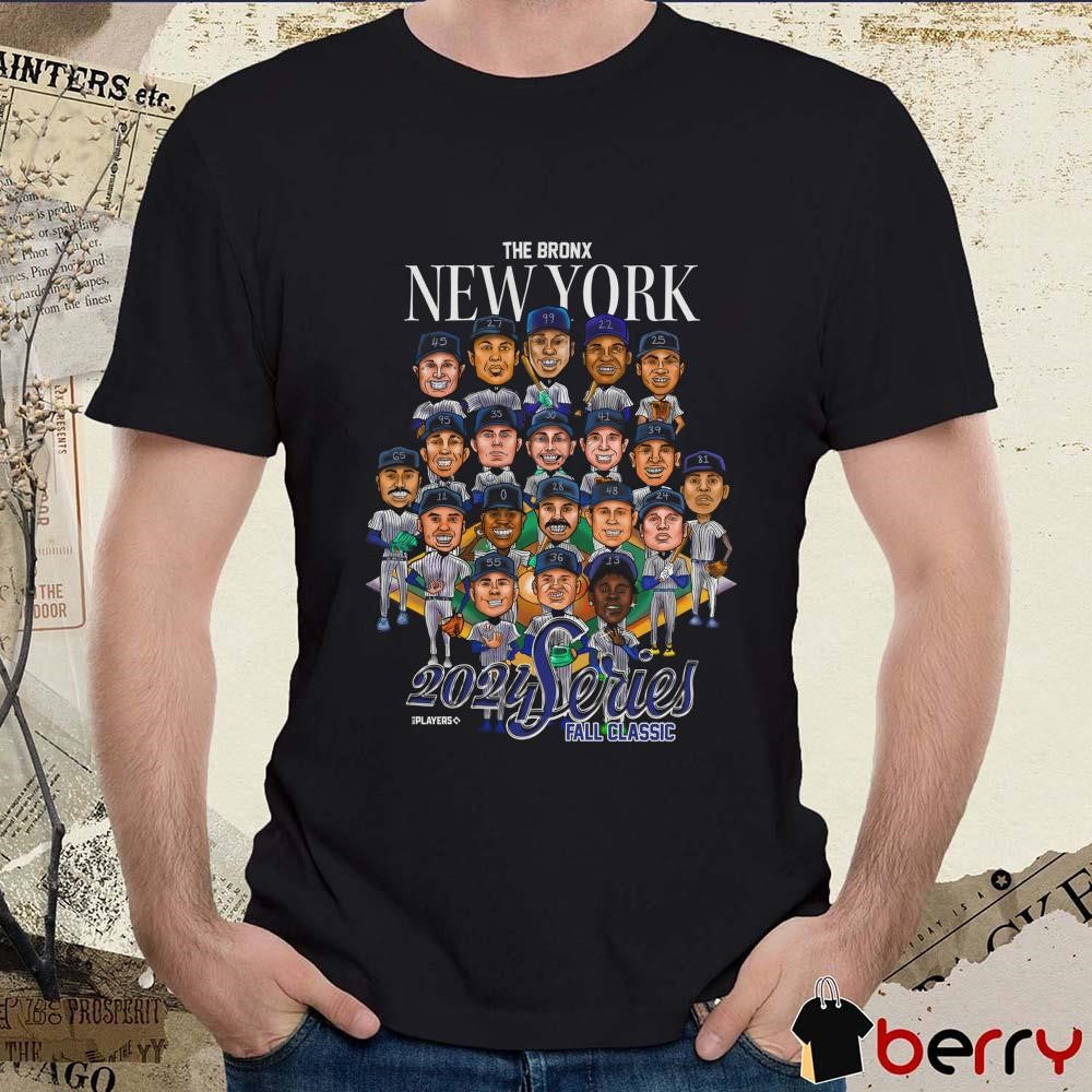 Like it’s ’96 the Bronx New York Yankees 2024 Series Fall Classic Caricatures t-shirt