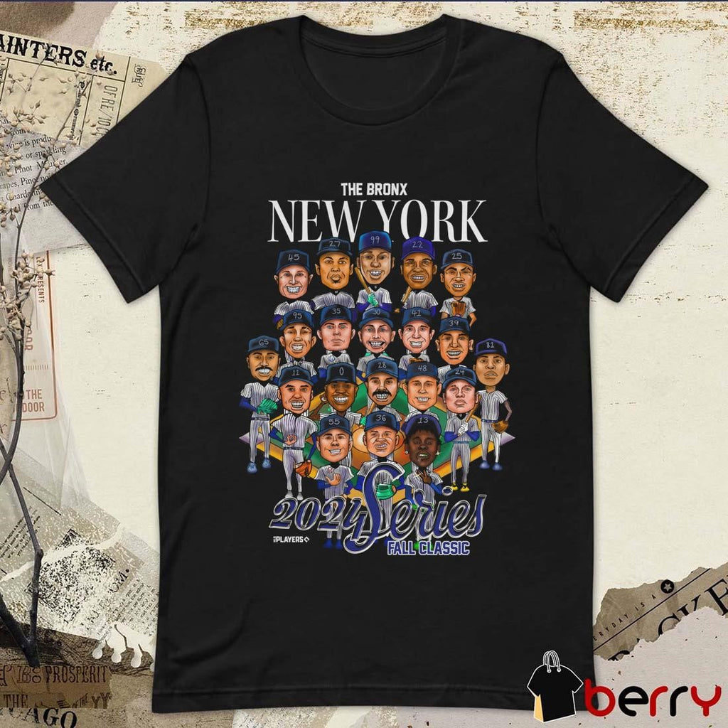 Like it’s ’96 the Bronx New York Yankees 2024 Series Fall Classic Caricatures t-shirt