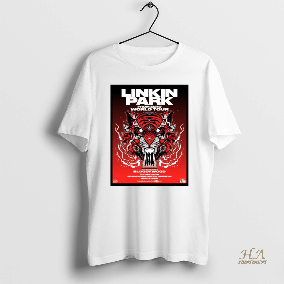 Official Linkin Park From Zero World Tour Bloody Wood January 23 2026 Brigade Innovation Gardens T-Shirts, Hoodie, Sweatshirt
