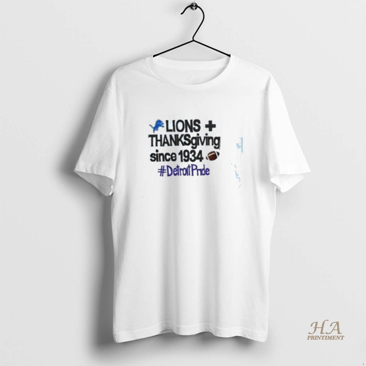 Official Lions Thanksgiving Since 1934 Detroit Pride T-Shirts, Hoodie, Sweatshirt | InkNestWear.com