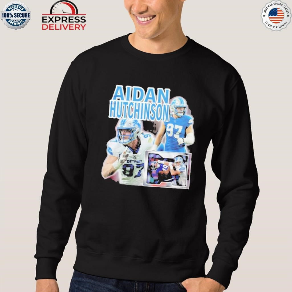 Lions Tyleik Williams Aidan Hutchinson Shirt