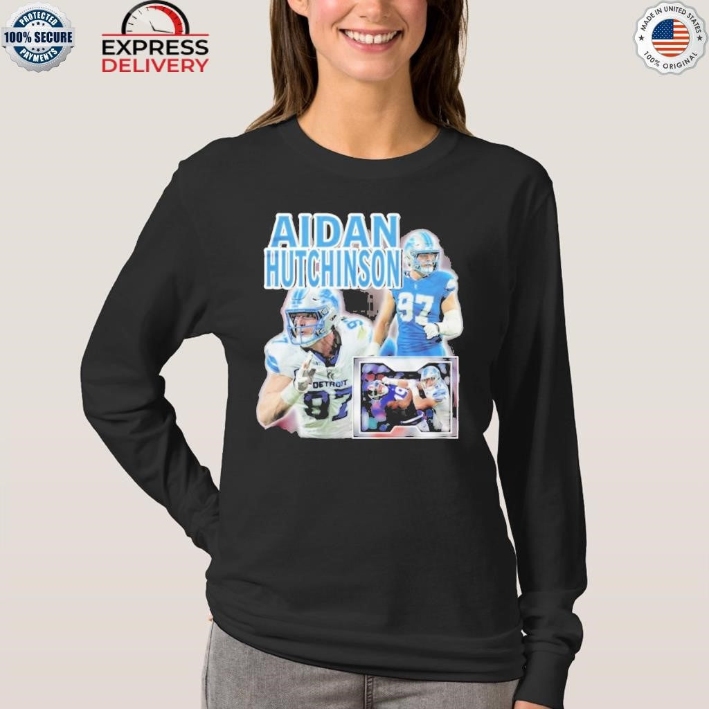 Lions Tyleik Williams Aidan Hutchinson Shirt