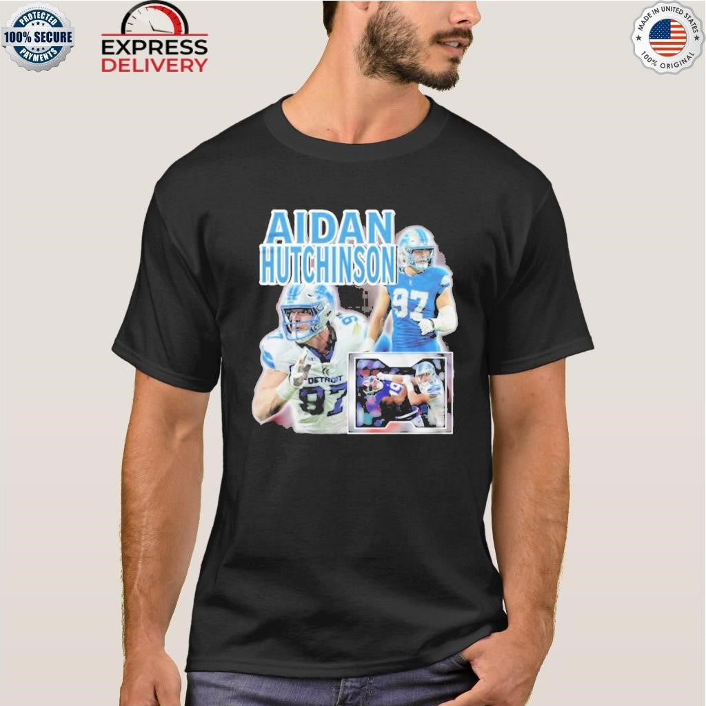 Lions Tyleik Williams Aidan Hutchinson Shirt