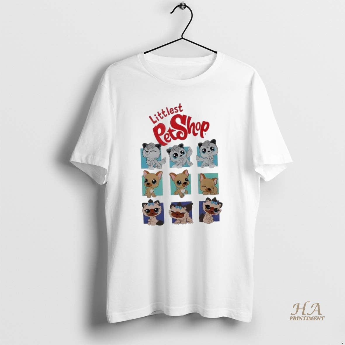 Official Littlest Pet Shop Animal Grid Cute Vintage T-Shirts, Hoodie, Sweatshirt | InkNestWear.com