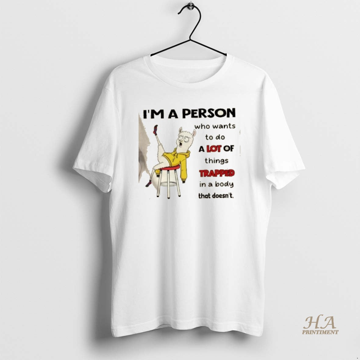 Official Llama Im A Person Who Wants To Do A Lot Of Things Trapped In T-Shirts, Hoodie, Sweatshirt | InkNestWear.com