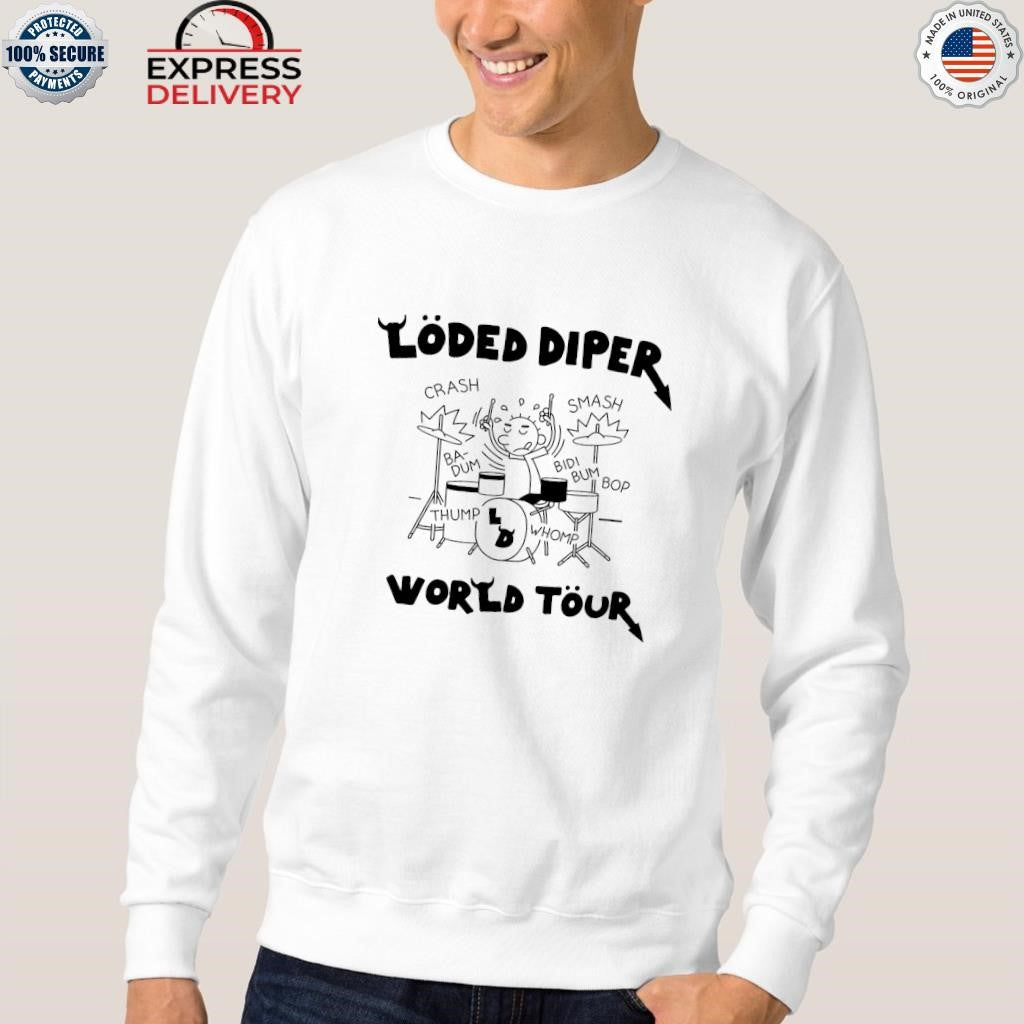 Loded Diper World Tour Shirt