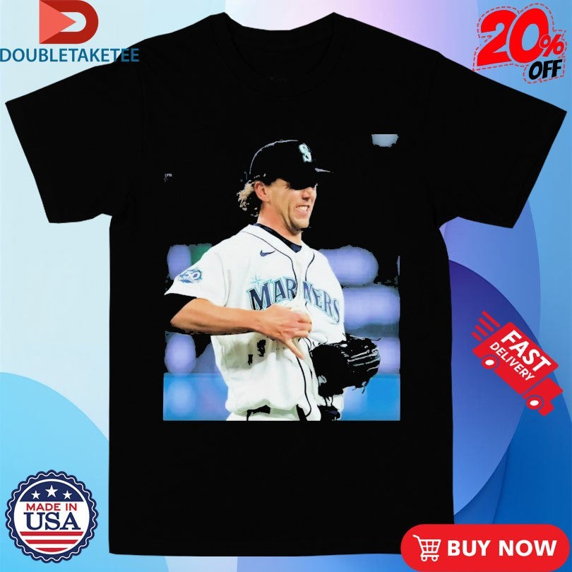 Logan Gilbert Seattle Mariners Catch Ball In Shirts