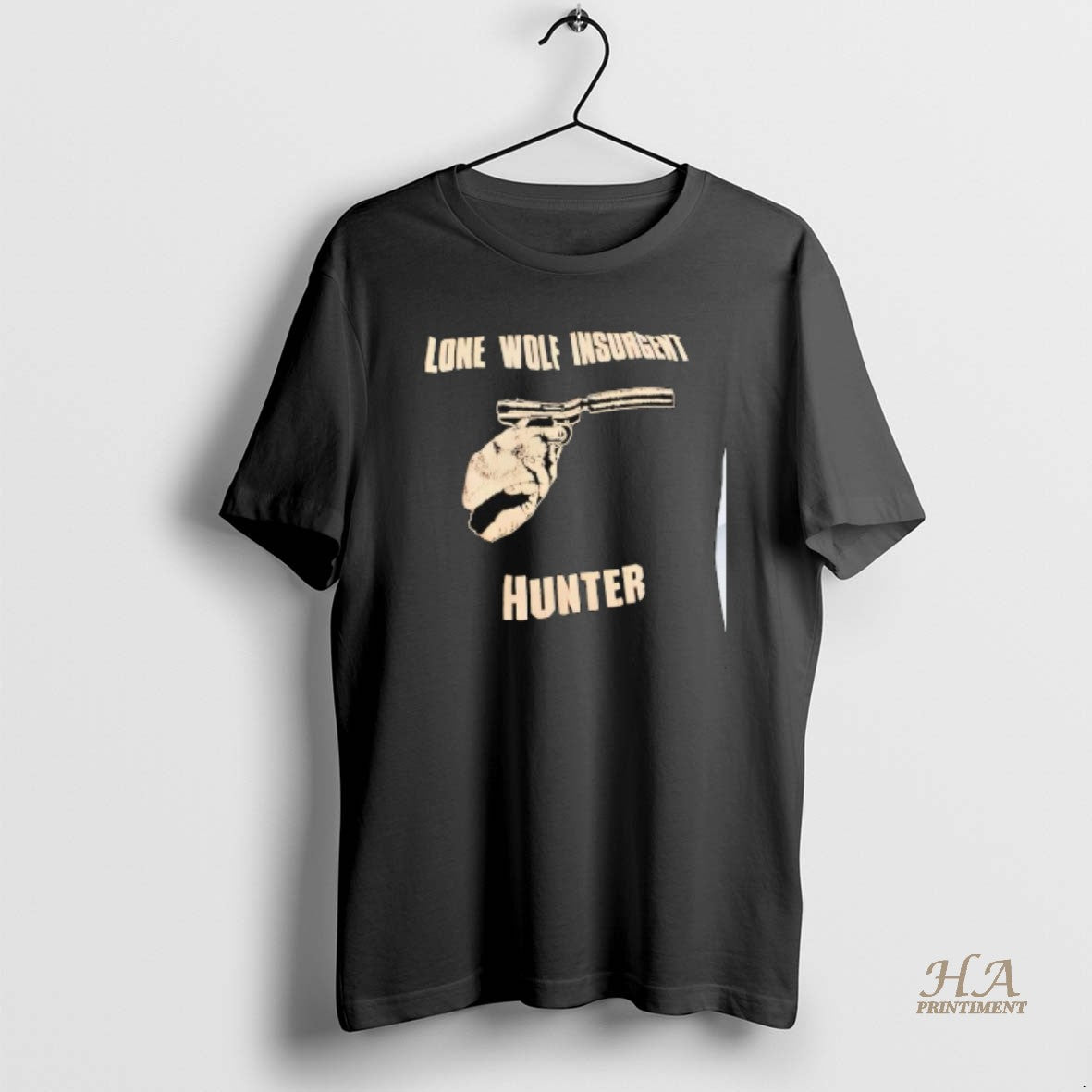 Official Lone Wolf Insurgent Hunter Hand Holding A Handgun T-Shirts, Hoodie, Sweatshirt | InkNestWear.com
