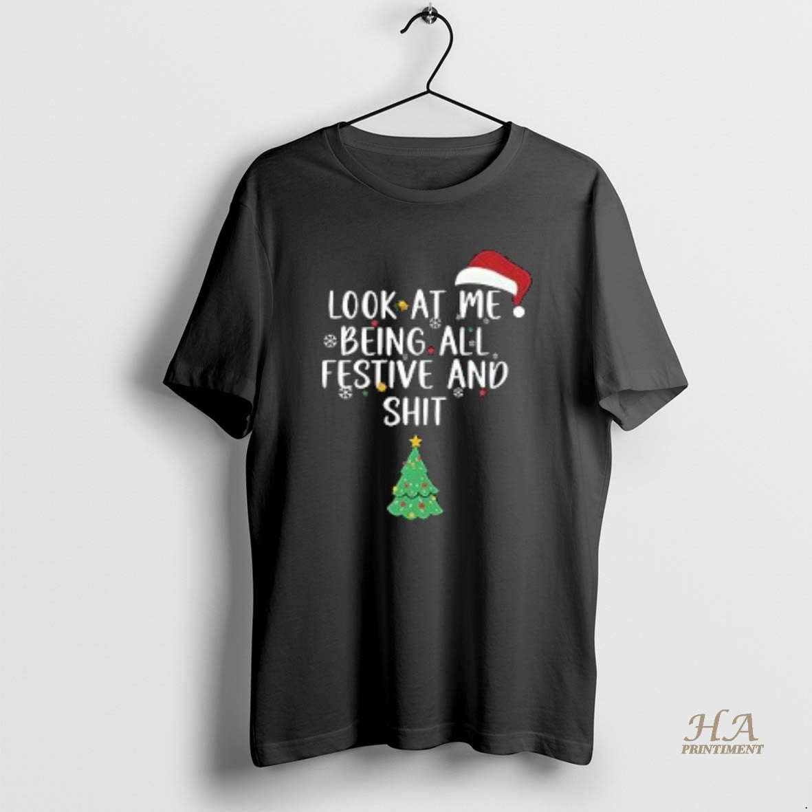 Official Look At Me Being All Festive And Shit Christmas 2025 T-Shirts, Hoodie, Sweatshirt | InkNestWear.com