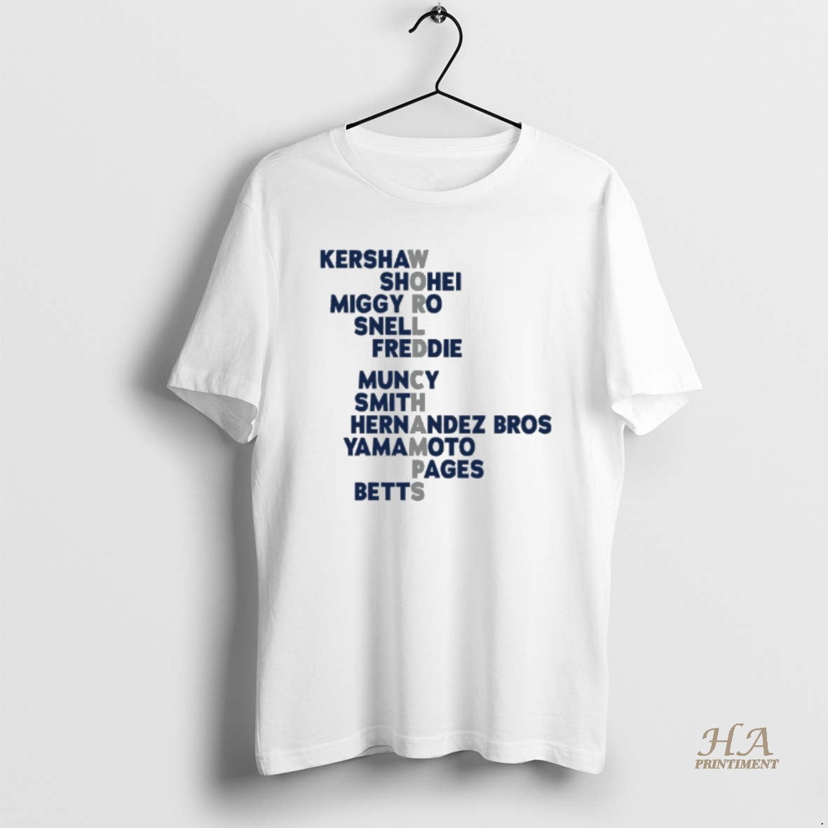 Official Los Angeles Baseball 2025 World Champs Acrostic Players Names T-Shirts, Hoodie, Sweatshirt | InkNestWear.com