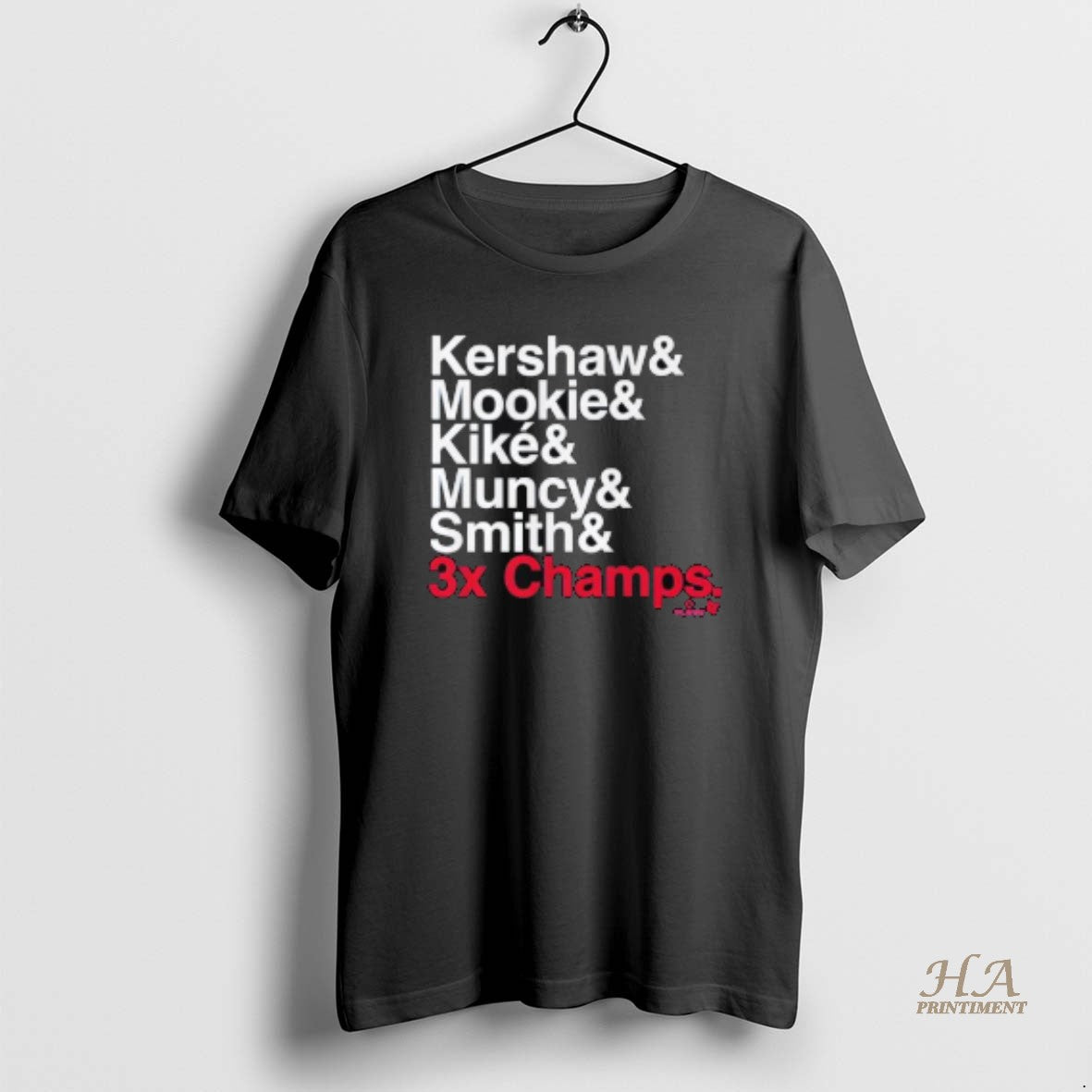Official Los Angeles Baseball Ampersand 3 Time Champs T-Shirts, Hoodie, Sweatshirt | InkNestWear.com