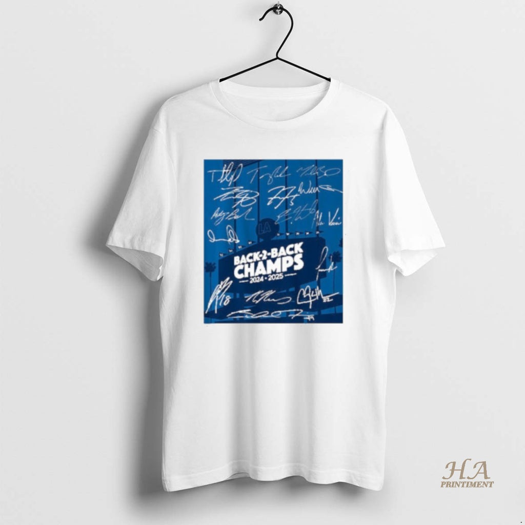 Official Los Angeles Baseball Back To Back Champs T-Shirts, Hoodie, Sweatshirt | InkNestWear.com