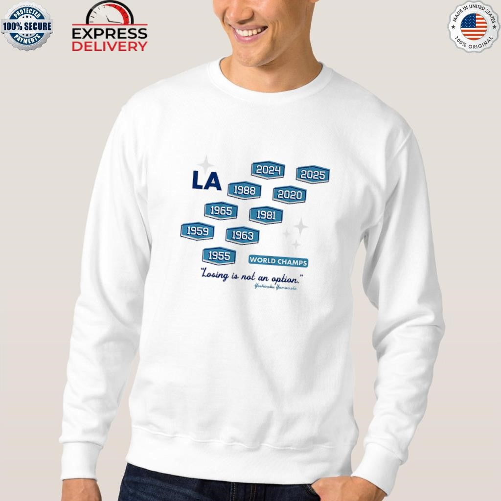 Los Angeles Baseball Nine-Time World Champs Shirt