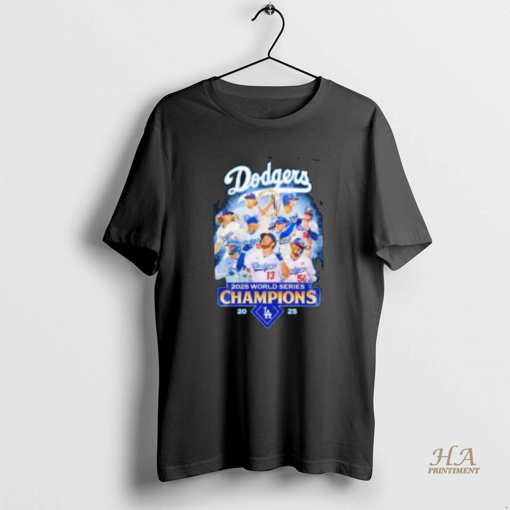 Official Los Angeles Dodger 2025 World Series Champions All Team T-Shirts, Hoodie, Sweatshirt | InkNestWear.com