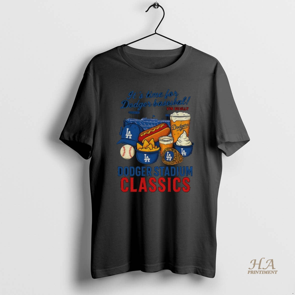 Official Los Angeles Dodger Food Its Time For Dodger Baseball Dodger Stadium Classics Mlb T-Shirts, Hoodie, Sweatshirt