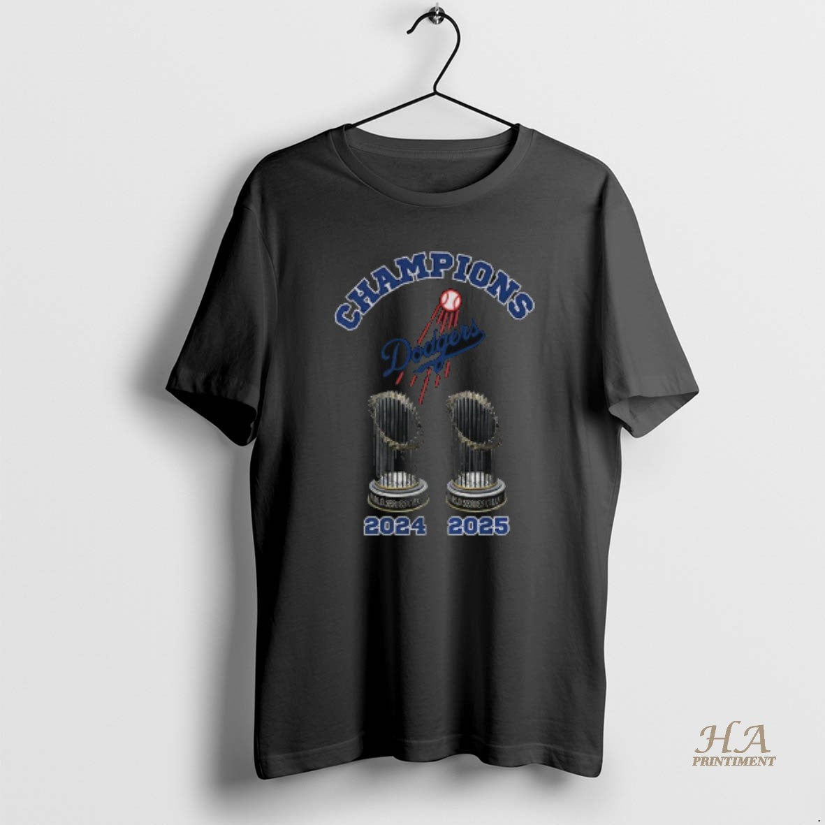 Official Los Angeles Dodgers 2024 2025 World Series Champions Trophies T-Shirts, Hoodie, Sweatshirt | InkNestWear.com