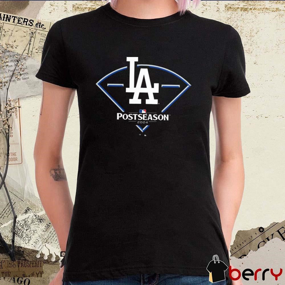 Los Angeles Dodgers 2024 MLB Postseason Around The Horn t-shirt